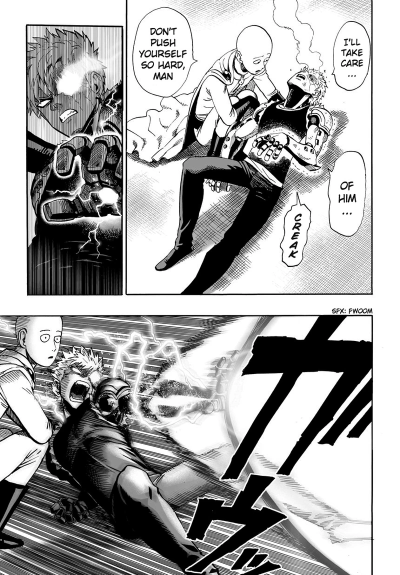 One Punch Man Manga Chapter 10 page 16 - Modern Art scene