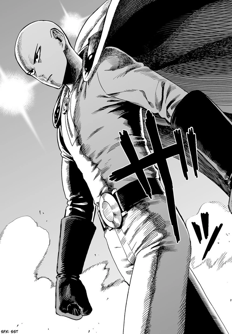One Punch Man Manga Chapter 10 page 23 - Modern Art scene