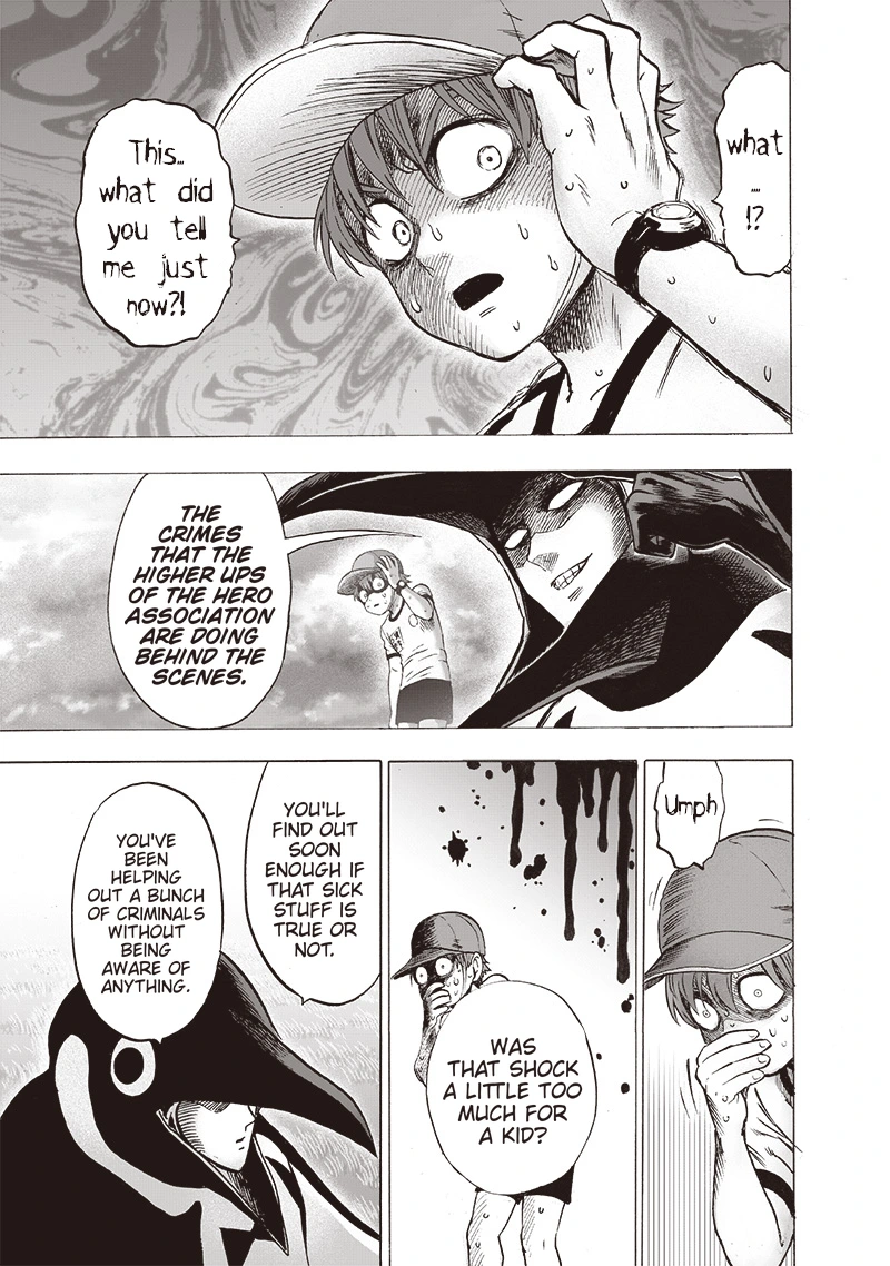 One Punch Man Manga Chapter 100 page 18 - Light scene