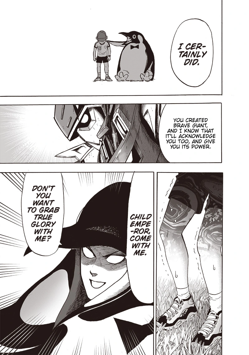 One Punch Man Manga Chapter 100 page 22 - Light scene