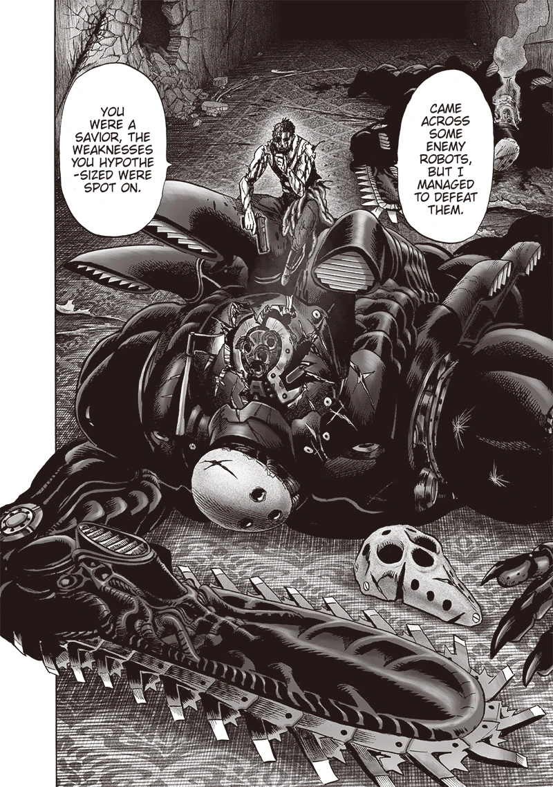 One Punch Man Manga Chapter 100 page 27 - Light scene