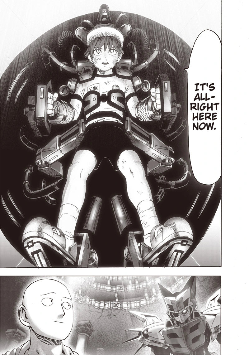 One Punch Man Manga Chapter 100 page 30 - Light scene
