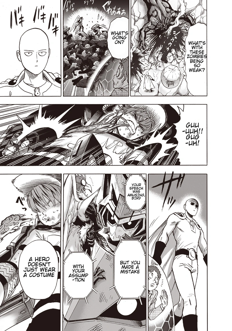 One Punch Man Manga Chapter 100 page 36 - Light scene