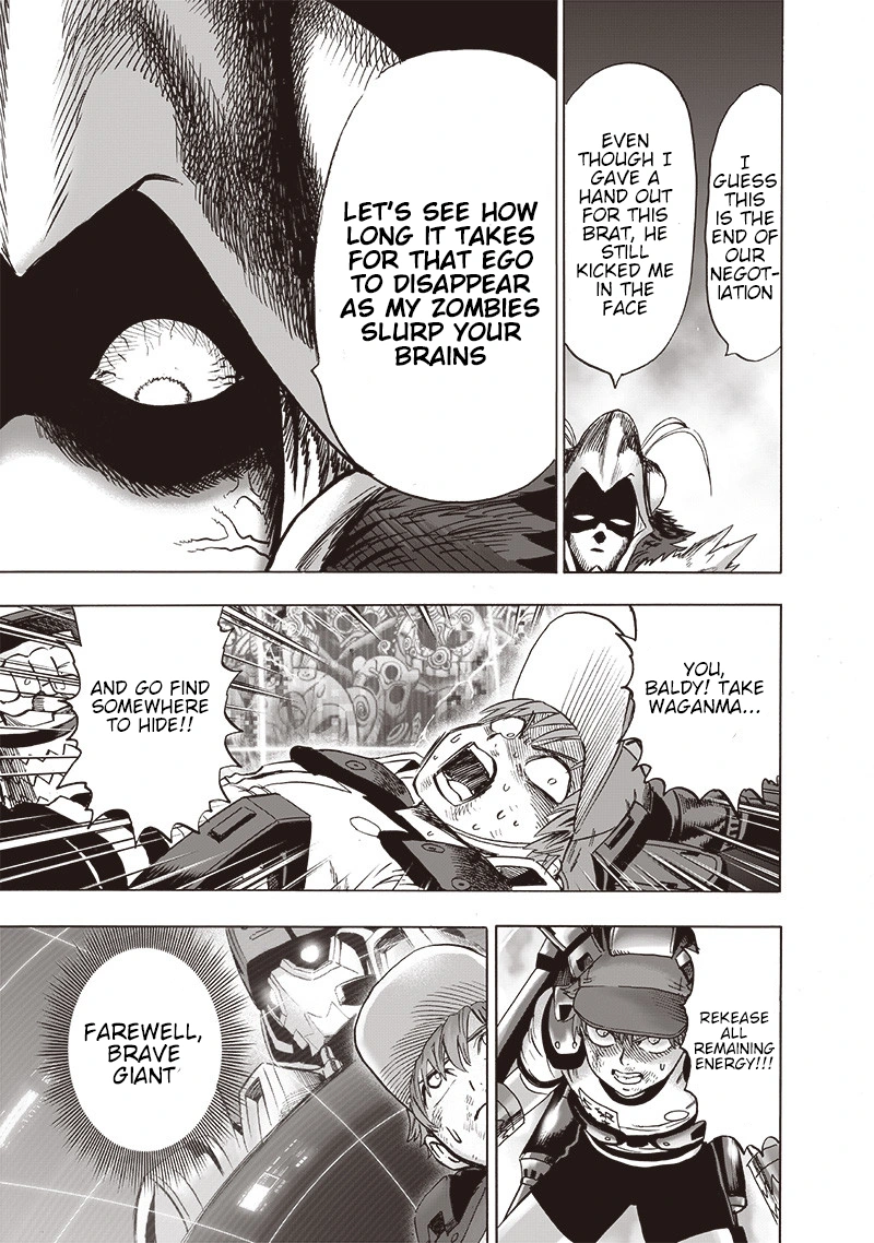 One Punch Man Manga Chapter 100 page 38 - Light scene