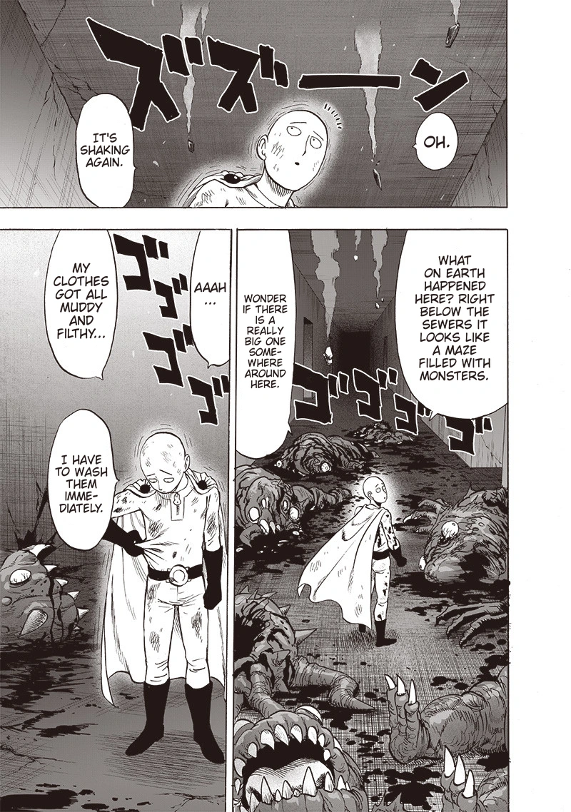 One Punch Man Manga Chapter 100 page 4 - Light scene