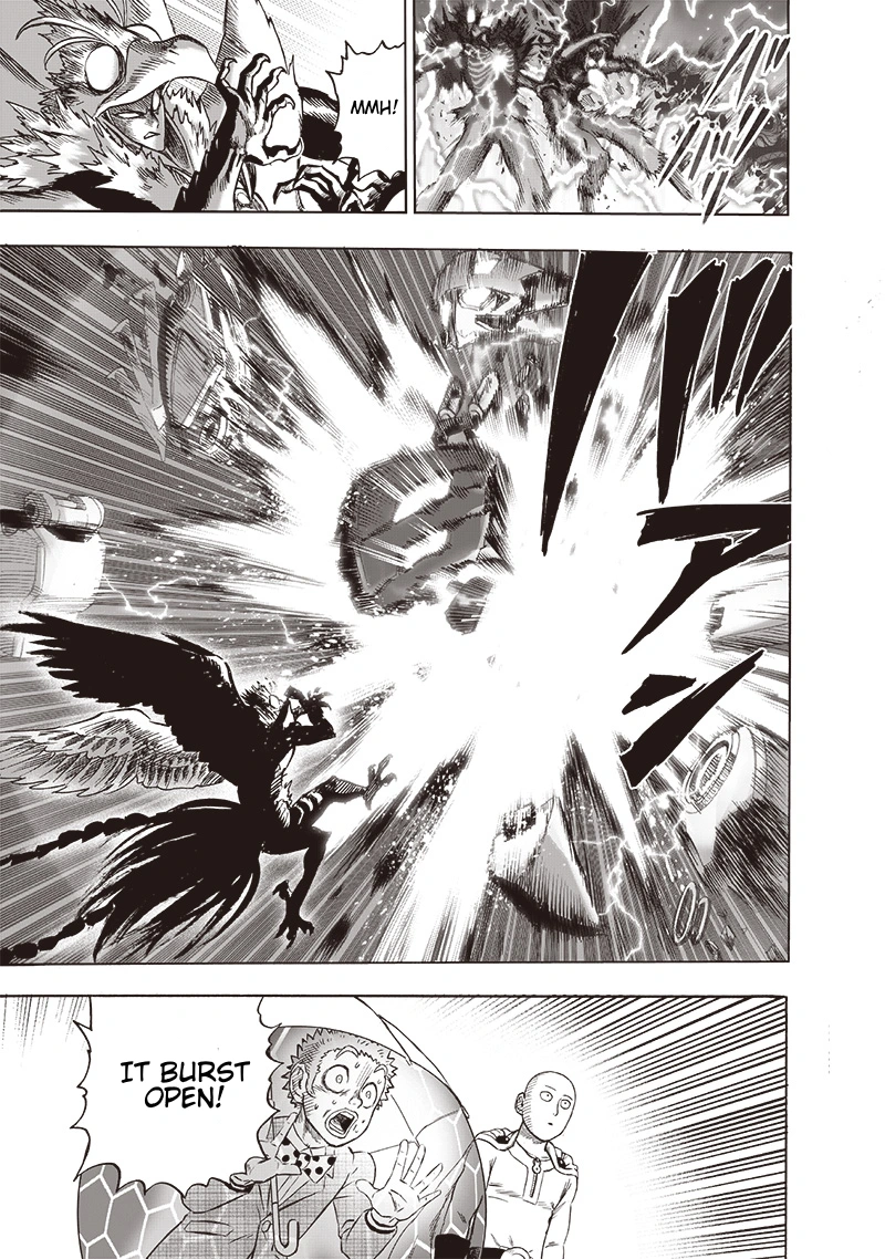 One Punch Man Manga Chapter 100 page 40 - Light scene