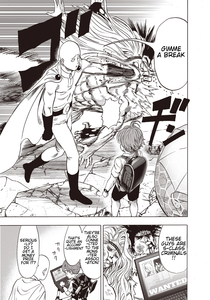 One Punch Man Manga Chapter 100 page 52 - Light scene