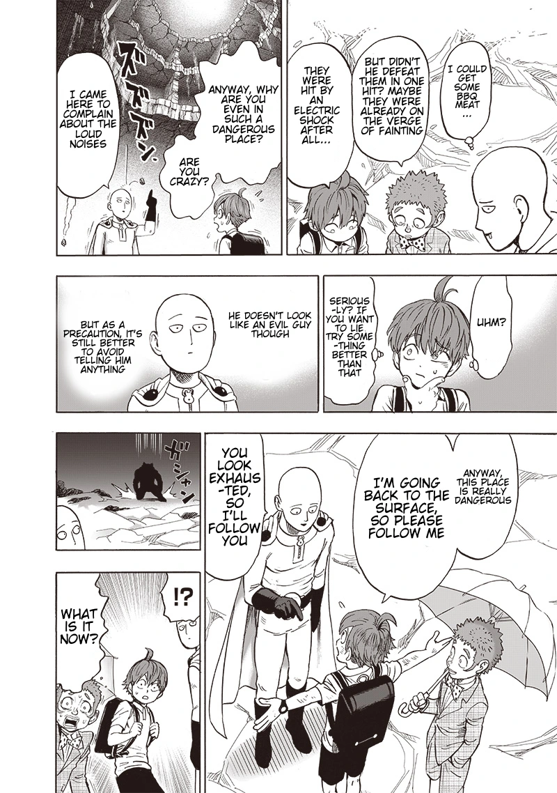 One Punch Man Manga Chapter 100 page 53 - Light scene