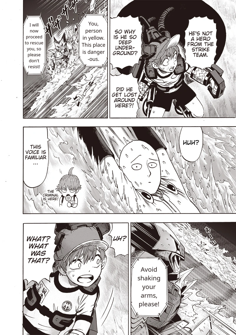 One Punch Man Manga Chapter 100 page 9 - Light scene