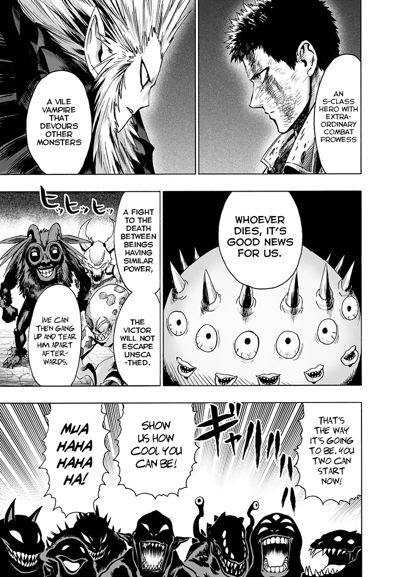 One Punch Man Manga Chapter 101 page 17 - Zombieman scene