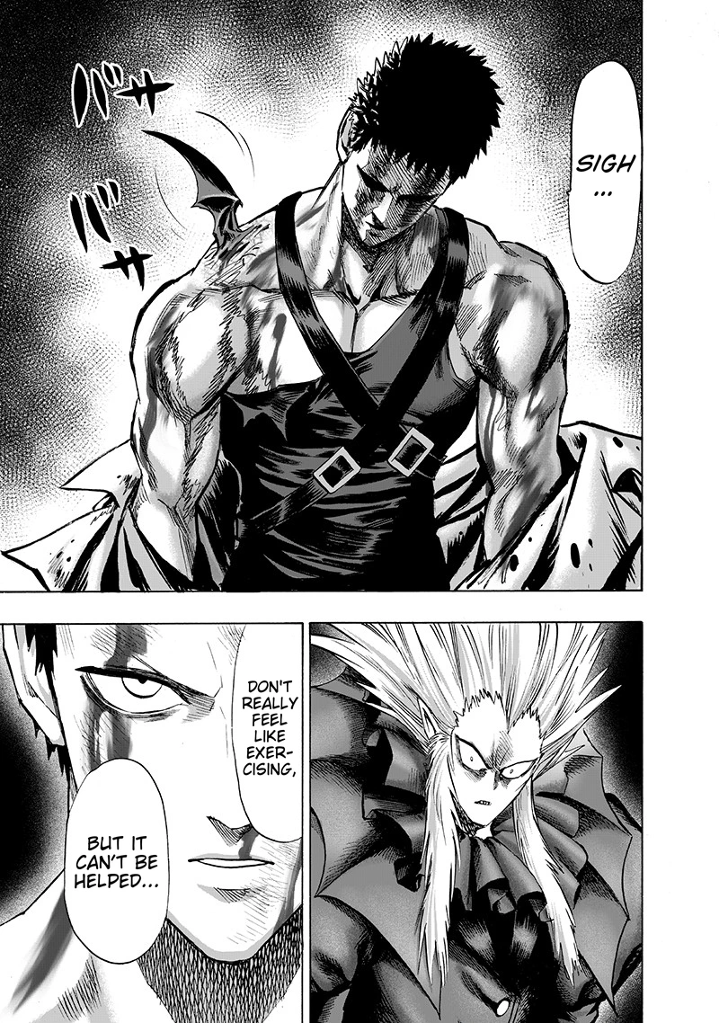 One Punch Man Manga Chapter 101 page 38 - Zombieman scene