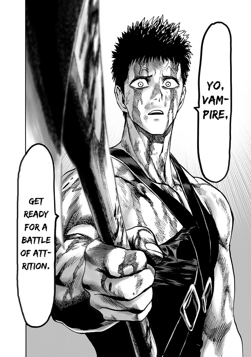 One Punch Man Manga Chapter 101 page 39 - Zombieman scene