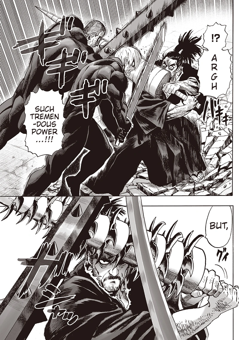 One Punch Man Manga Chapter 102 page 14 - Sweet Mask scene