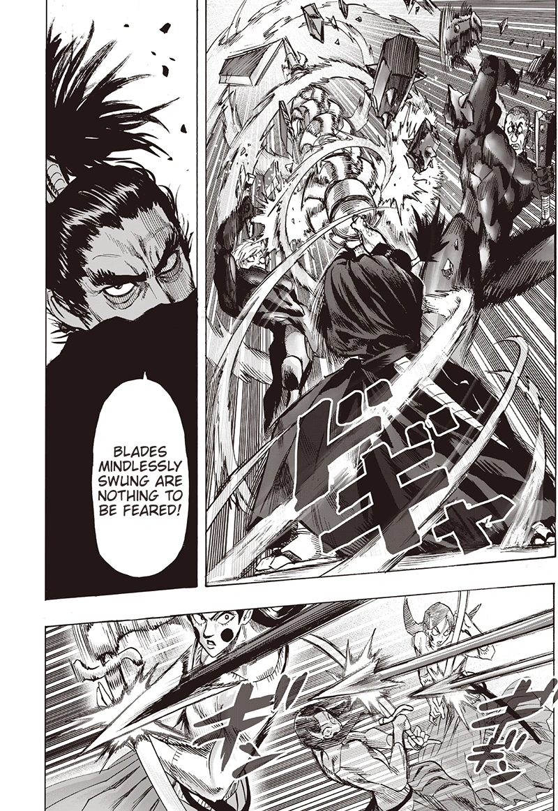 One Punch Man Manga Chapter 102 page 15 - Sweet Mask scene