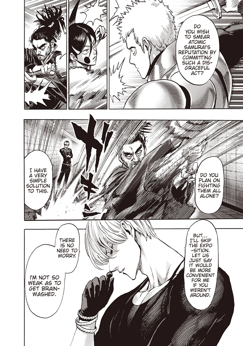 One Punch Man Manga Chapter 102 page 23 - Sweet Mask scene