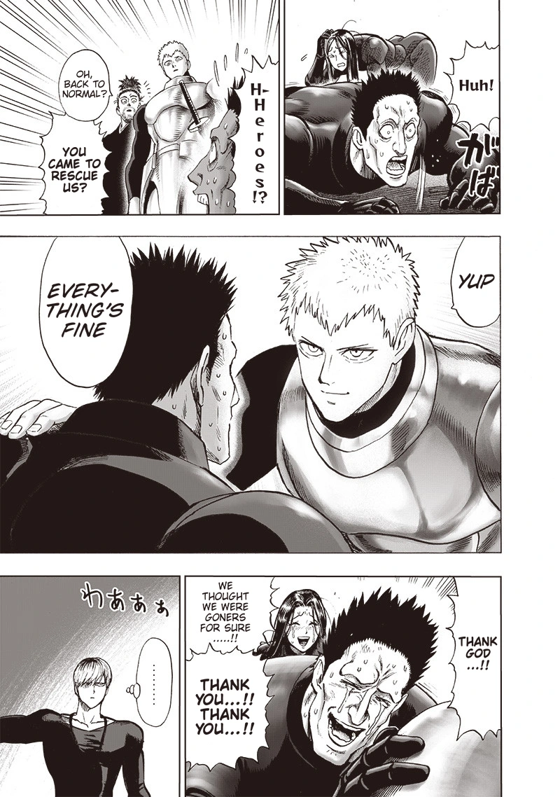 One Punch Man Manga Chapter 103 page 16 - Viewer-Prohibited Battle scene