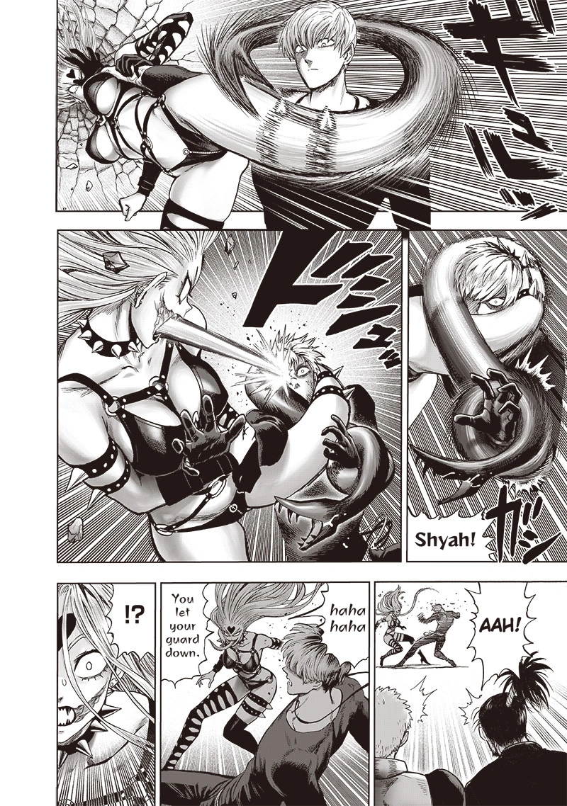 One Punch Man Manga Chapter 103 page 17 - Viewer-Prohibited Battle scene