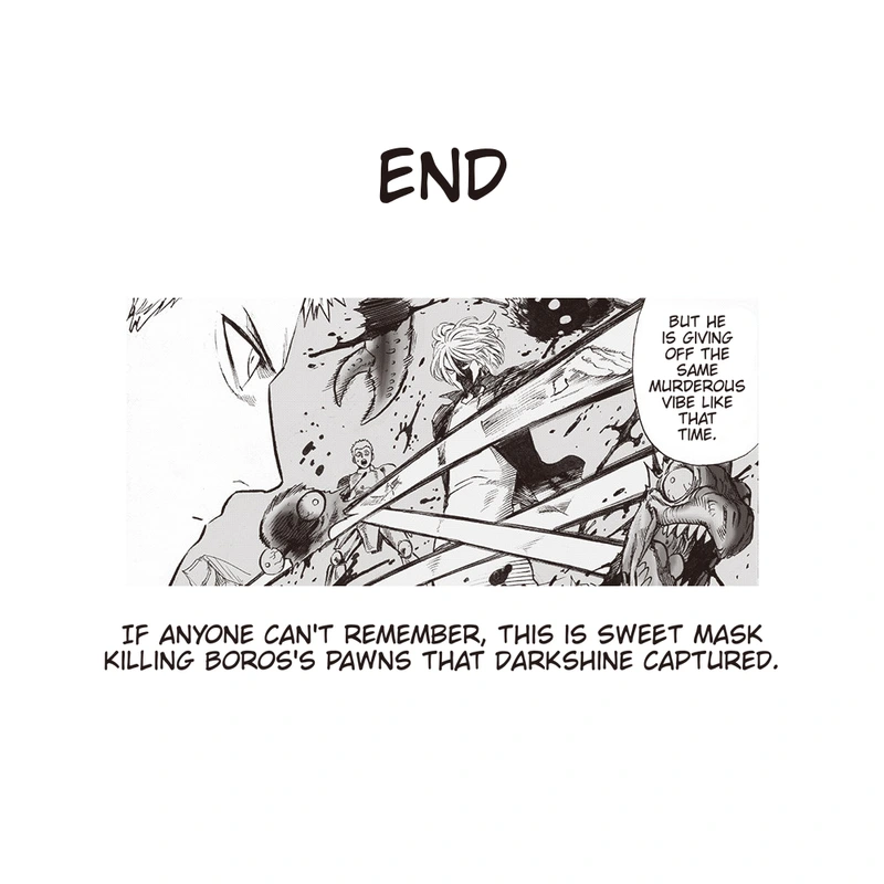 One Punch Man Manga Chapter 103 page 21 - Viewer-Prohibited Battle scene