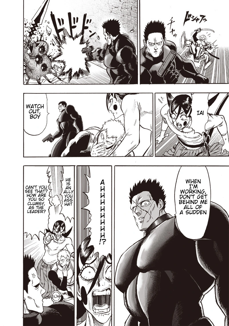 One Punch Man Manga Chapter 104 page 10 - Back scene