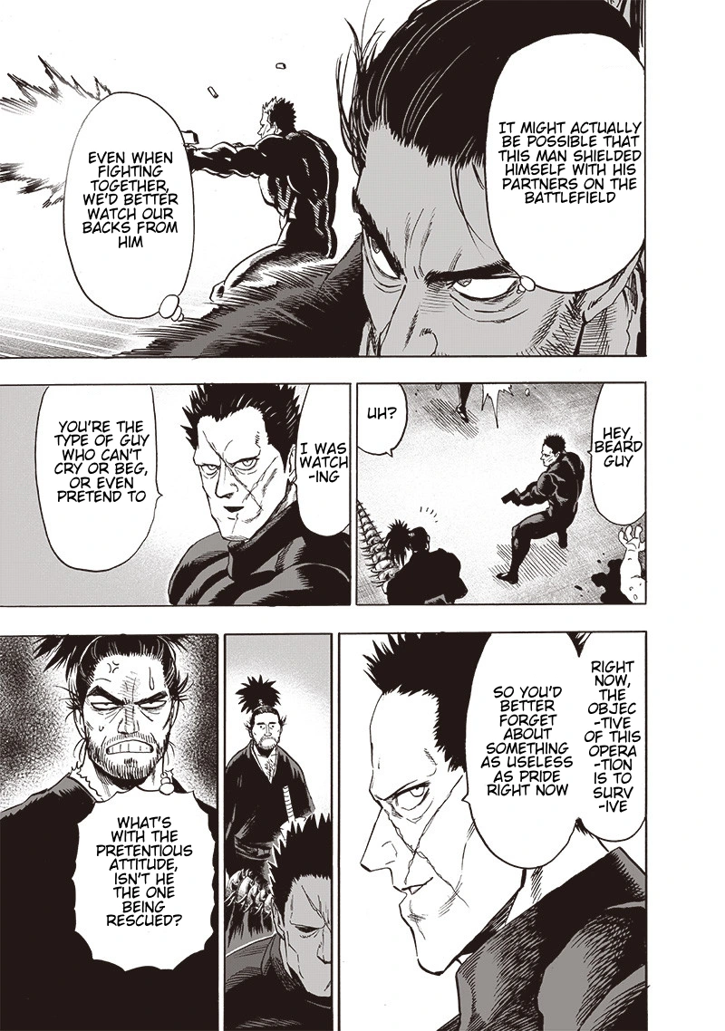 One Punch Man Manga Chapter 104 page 13 - Back scene