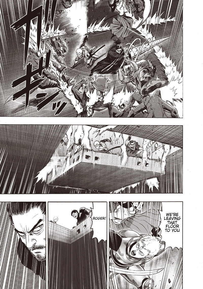 One Punch Man Manga Chapter 104 page 15 - Back scene