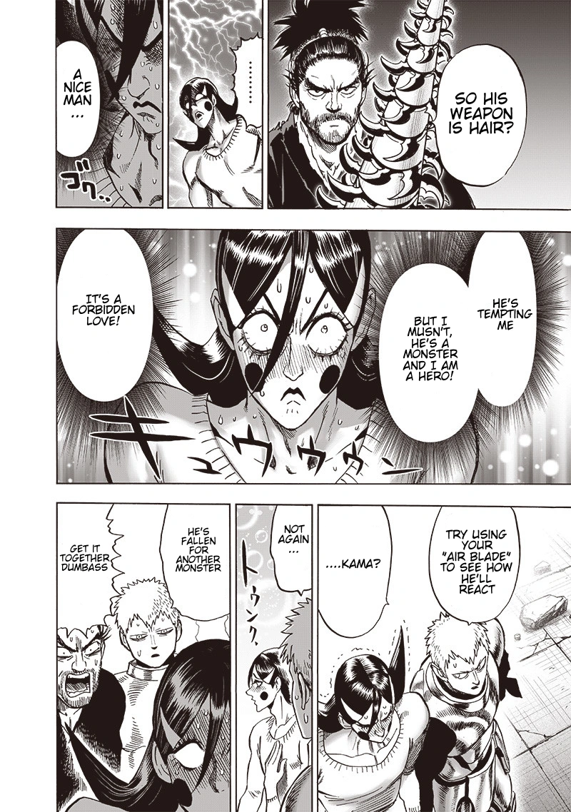 One Punch Man Manga Chapter 104 page 18 - Back scene