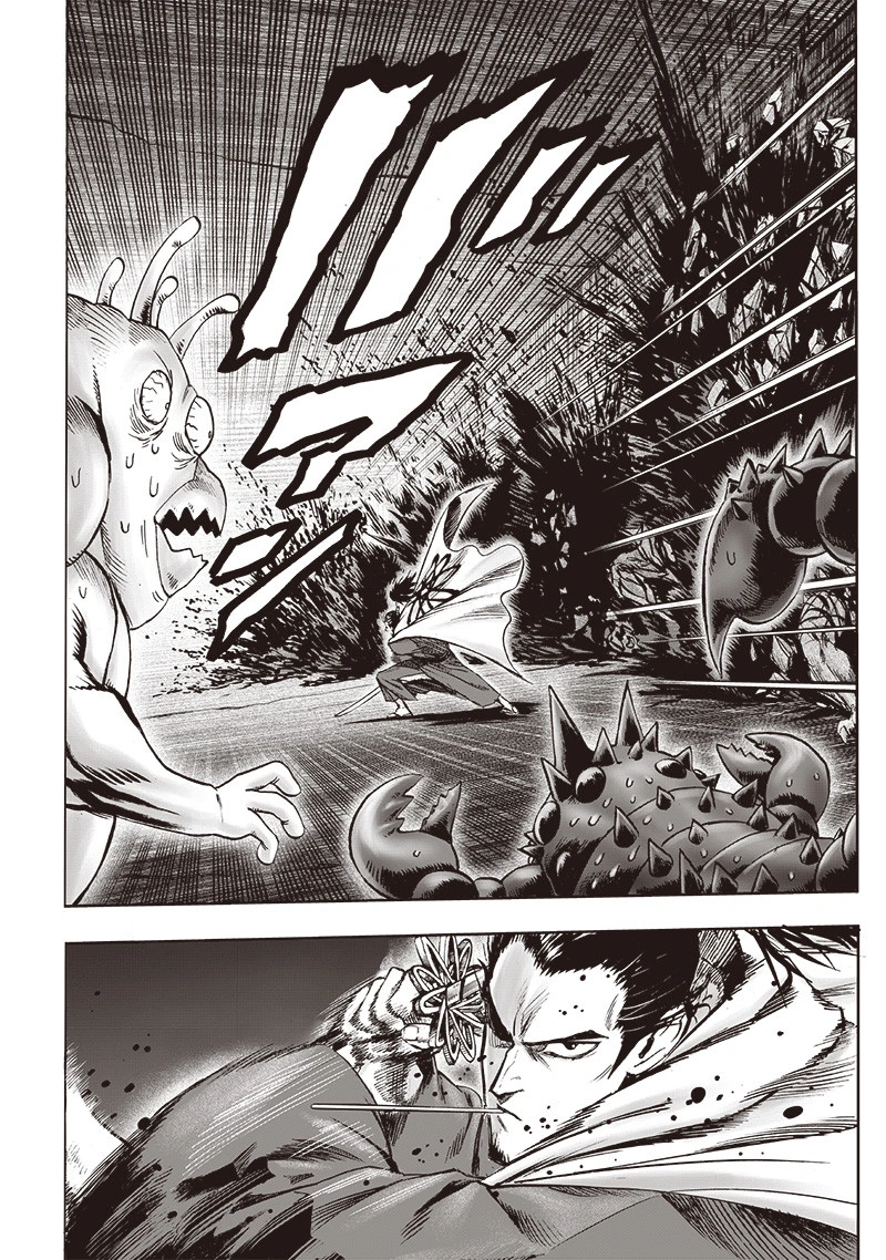 One Punch Man Manga Chapter 104 page 20 - Back scene