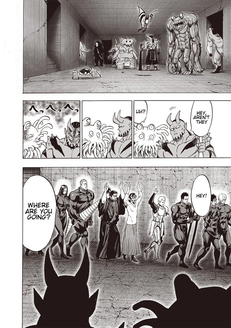 One Punch Man Manga Chapter 104 page 3 - Back scene