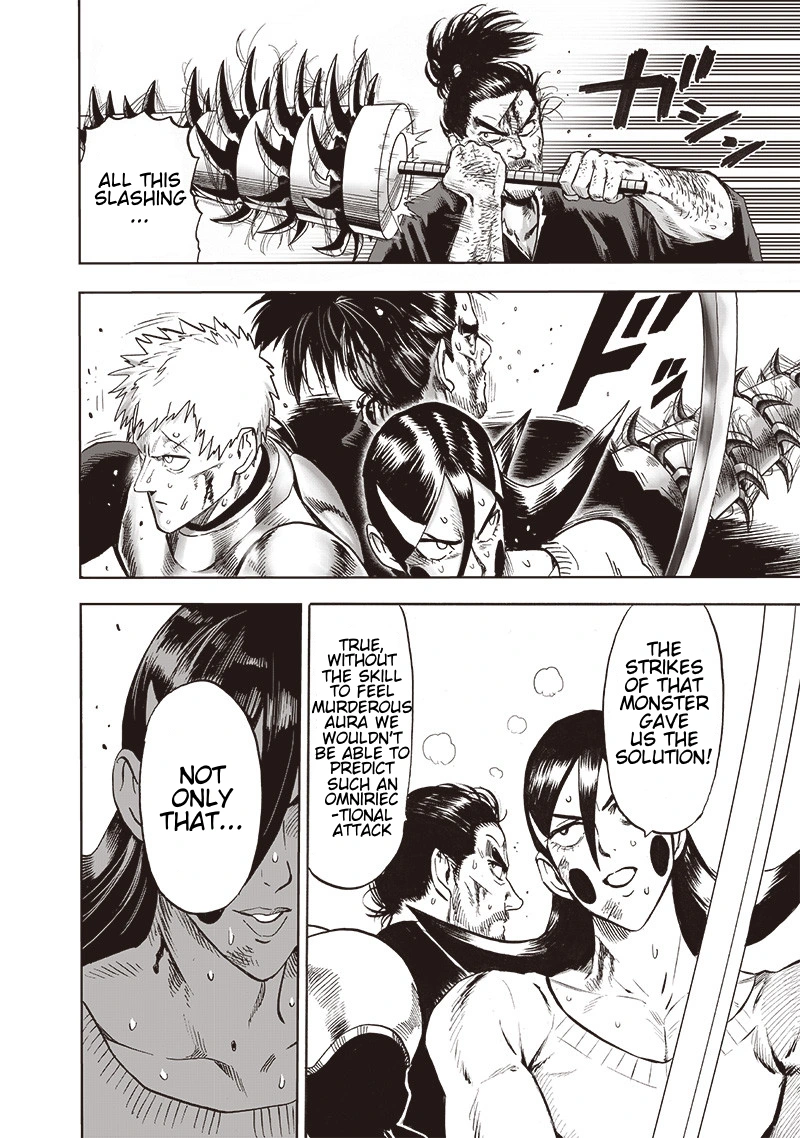 One Punch Man Manga Chapter 104 page 30 - Back scene