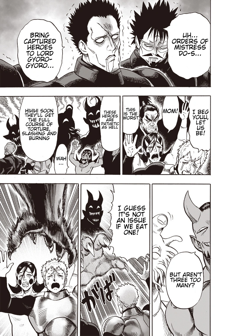 One Punch Man Manga Chapter 104 page 4 - Back scene