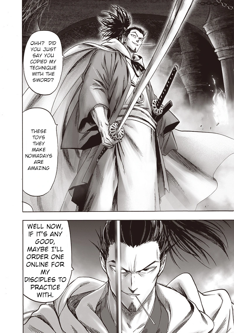 One Punch Man Manga Chapter 105 page 12 - Authenticity scene