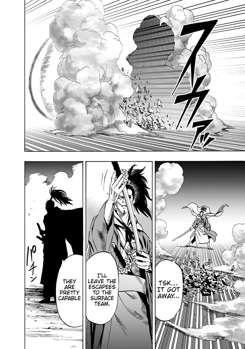 One Punch Man Manga Chapter 105 page 18 - Authenticity scene