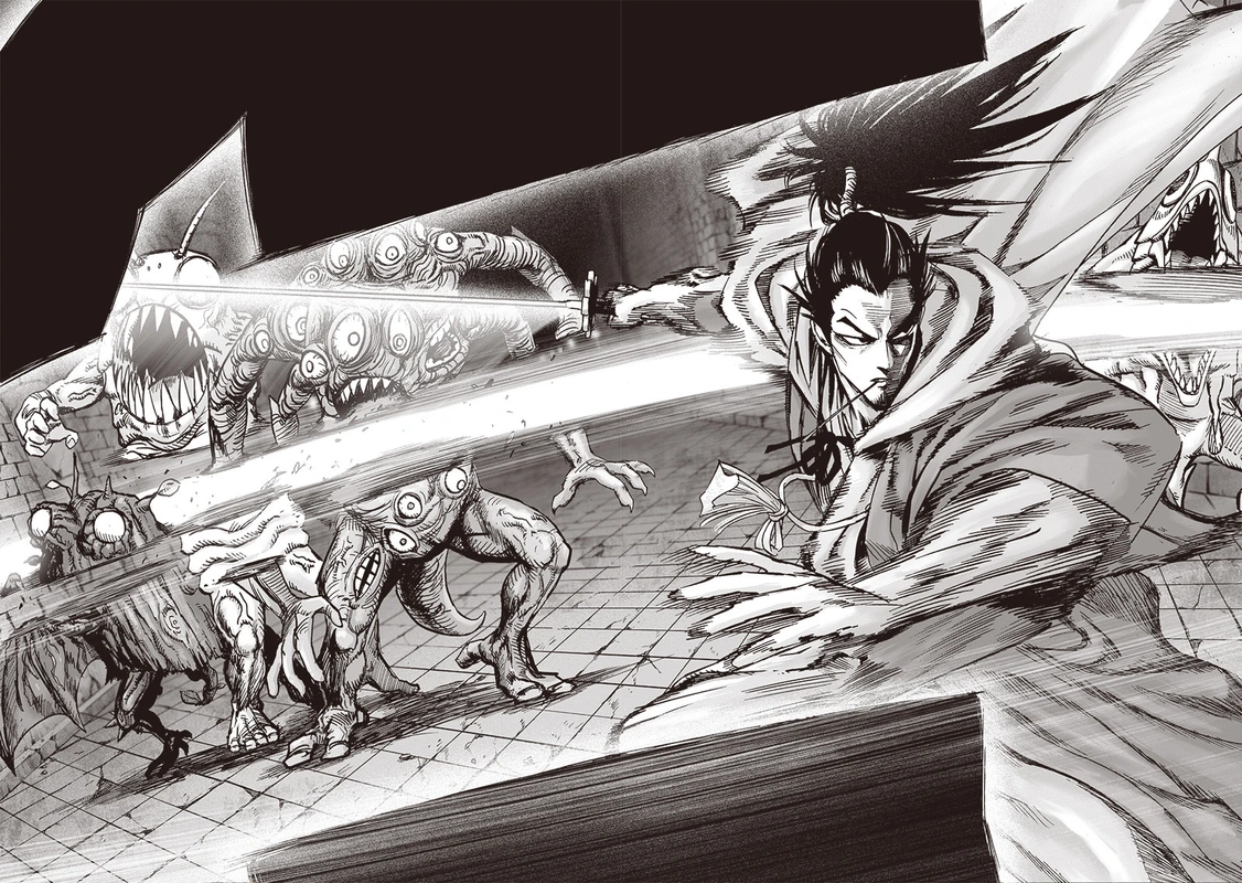 One Punch Man Manga Chapter 105 page 7 - Authenticity scene