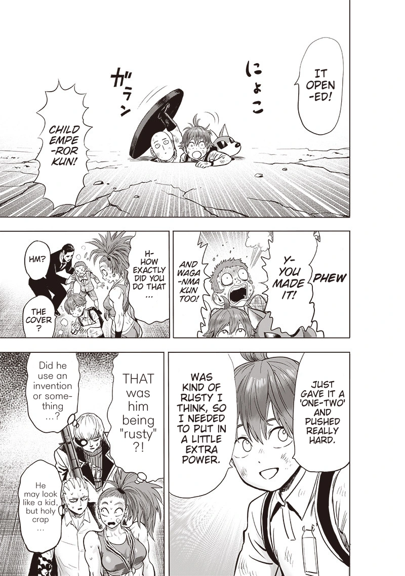 One Punch Man Manga Chapter 106 page 12 - Terrible Multiplying Bastard scene