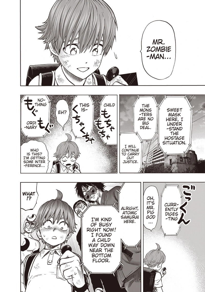 One Punch Man Manga Chapter 106 page 17 - Terrible Multiplying Bastard scene