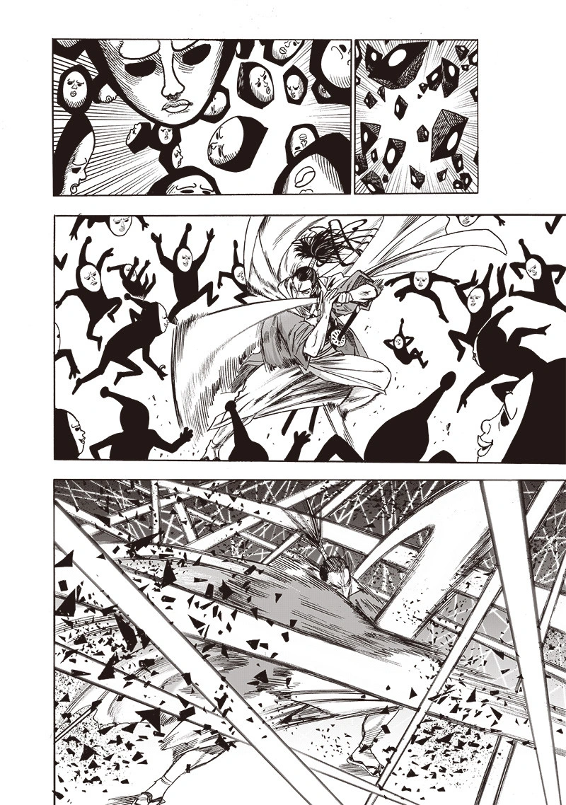 One Punch Man Manga Chapter 106 page 33 - Terrible Multiplying Bastard scene