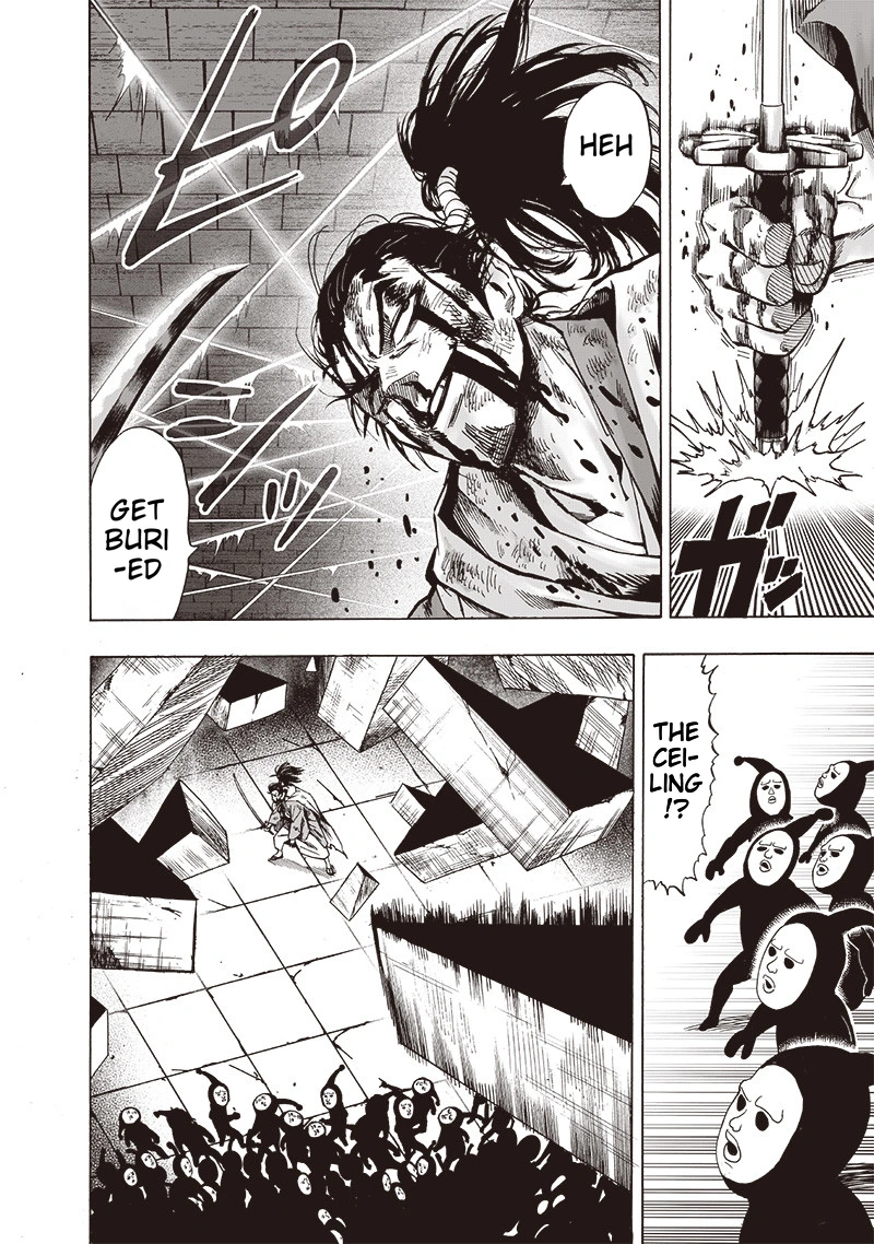 One Punch Man Manga Chapter 106 page 43 - Terrible Multiplying Bastard scene