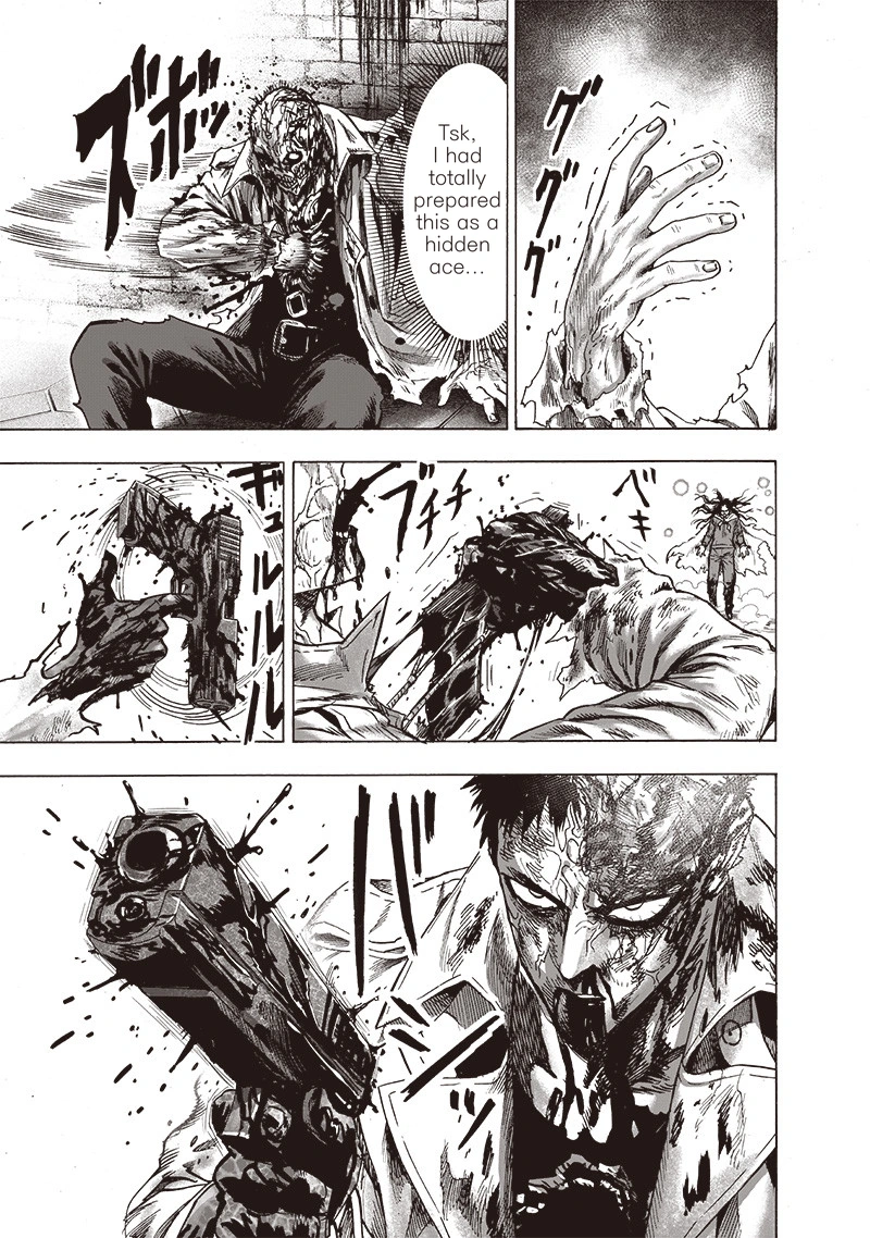 One Punch Man Manga Chapter 106 page 54 - Terrible Multiplying Bastard scene