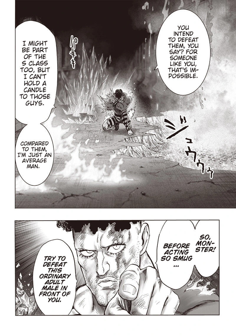 One Punch Man Manga Chapter 107 page 14 - Love Evolution scene