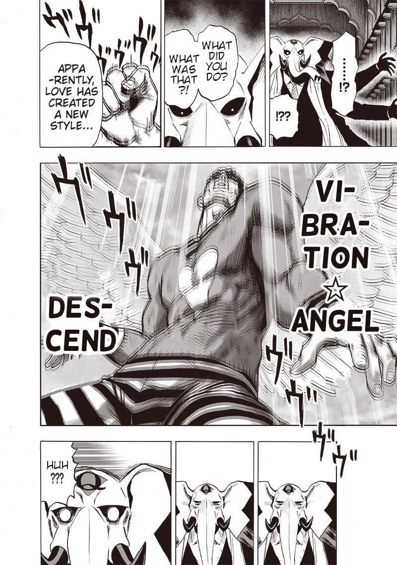 One Punch Man Manga Chapter 107 page 18 - Love Evolution scene