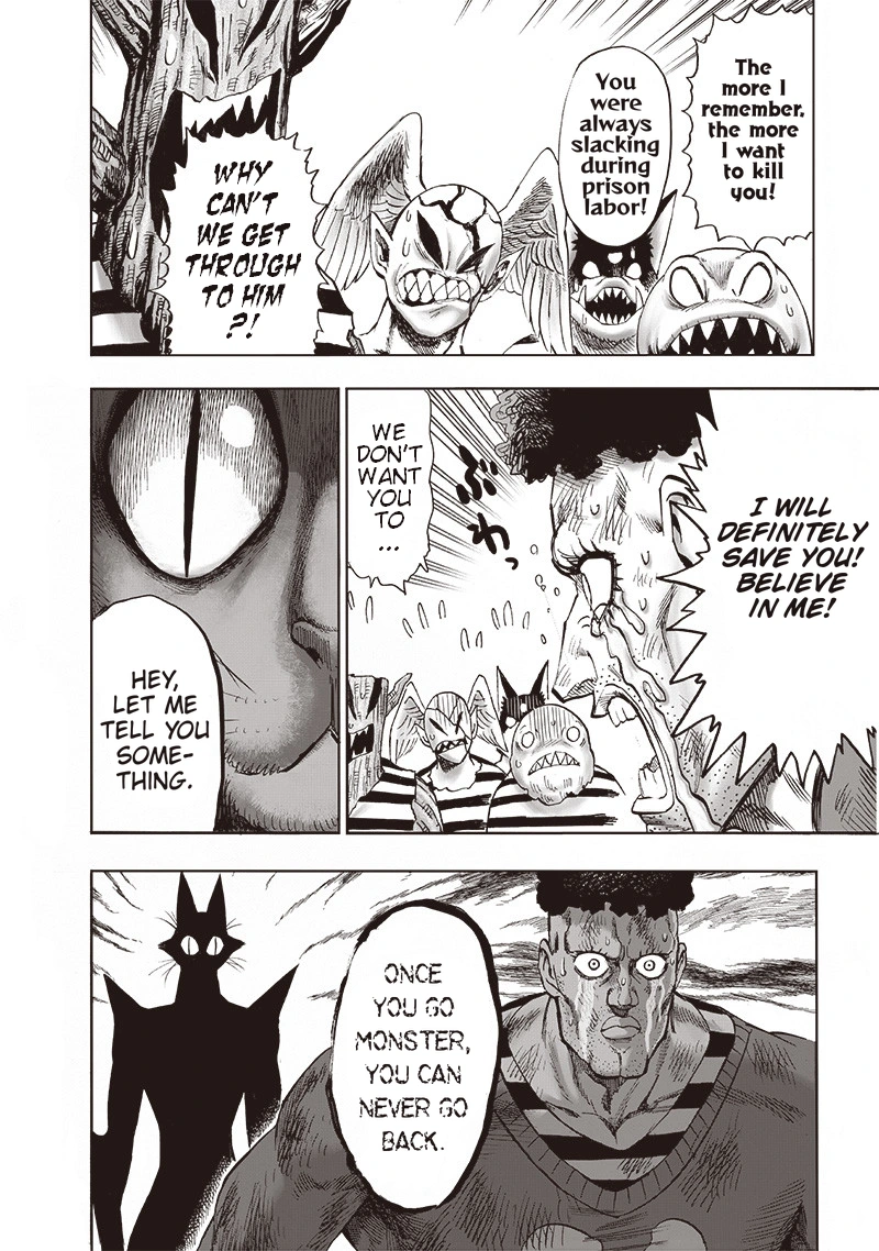 One Punch Man Manga Chapter 107 page 25 - Love Evolution scene
