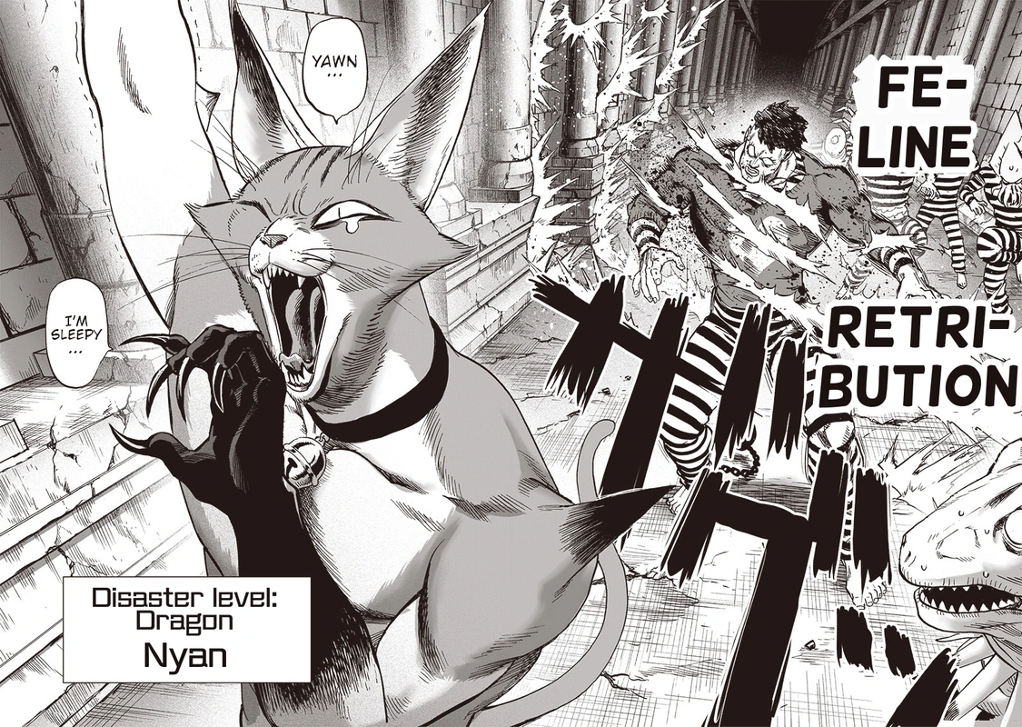 One Punch Man Manga Chapter 107 page 27 - Love Evolution scene