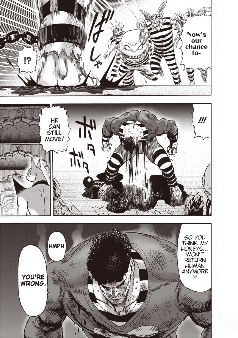 One Punch Man Manga Chapter 107 page 29 - Love Evolution scene