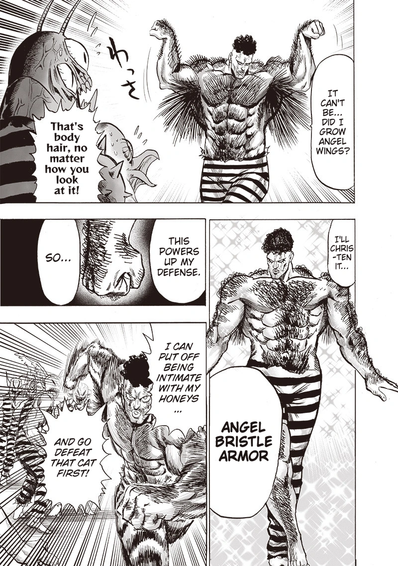 One Punch Man Manga Chapter 107 page 33 - Love Evolution scene