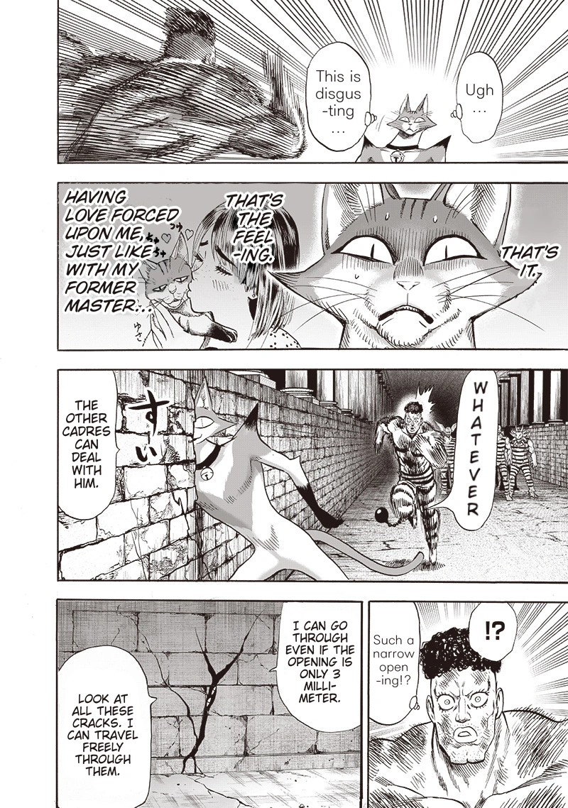 One Punch Man Manga Chapter 107 page 34 - Love Evolution scene