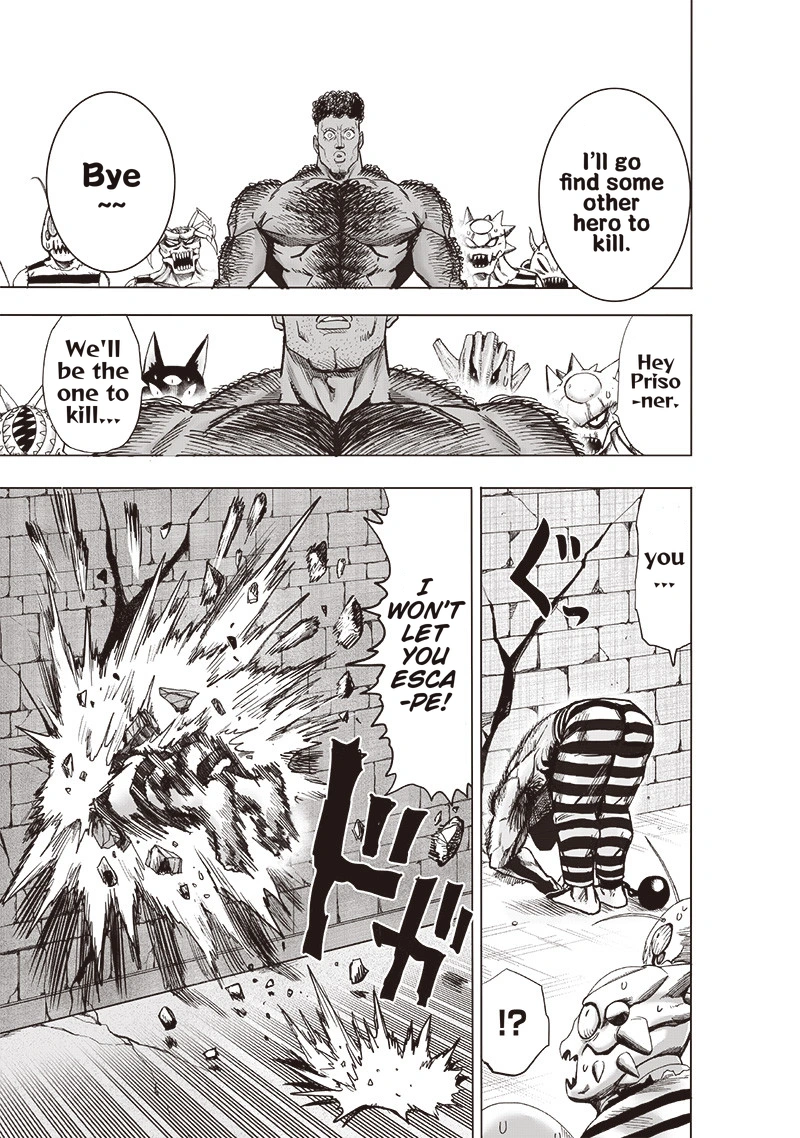 One Punch Man Manga Chapter 107 page 35 - Love Evolution scene