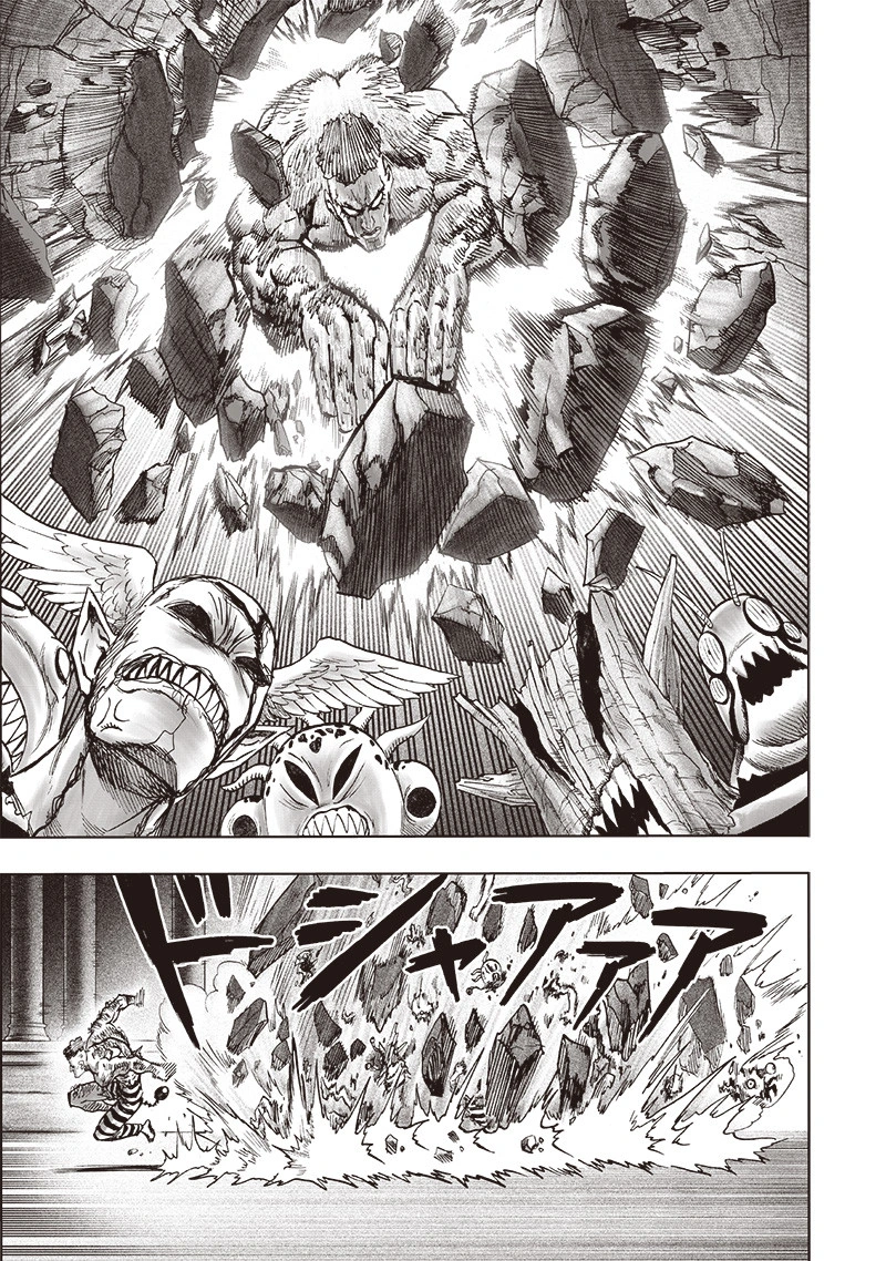 One Punch Man Manga Chapter 107 page 39 - Love Evolution scene