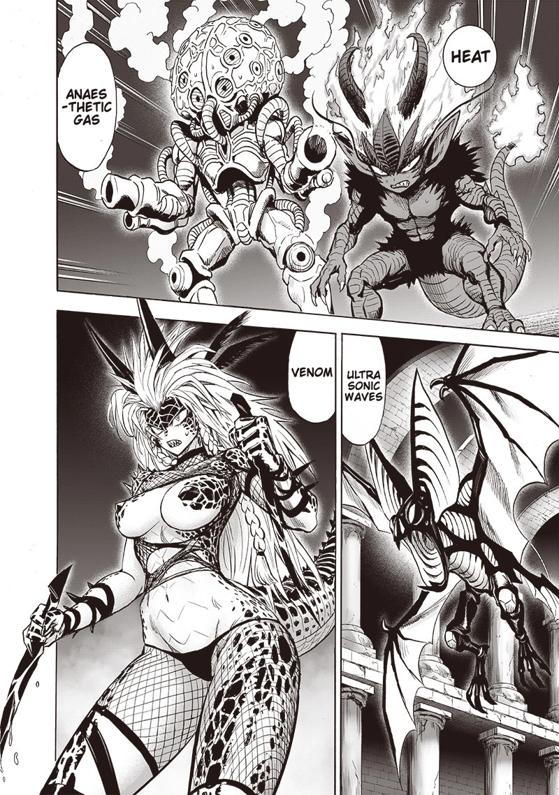 One Punch Man Manga Chapter 107 page 6 - Love Evolution scene