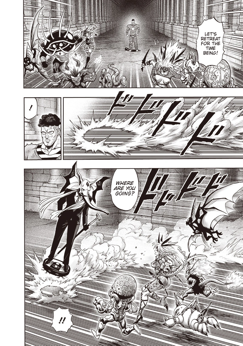 One Punch Man Manga Chapter 107 page 8 - Love Evolution scene