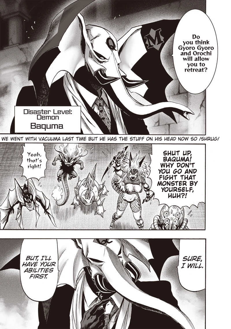 One Punch Man Manga Chapter 107 page 9 - Love Evolution scene
